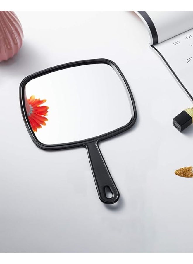 Mirror can be hung up or handheld, no burden in hands. it's excellent for shaving - Image 3